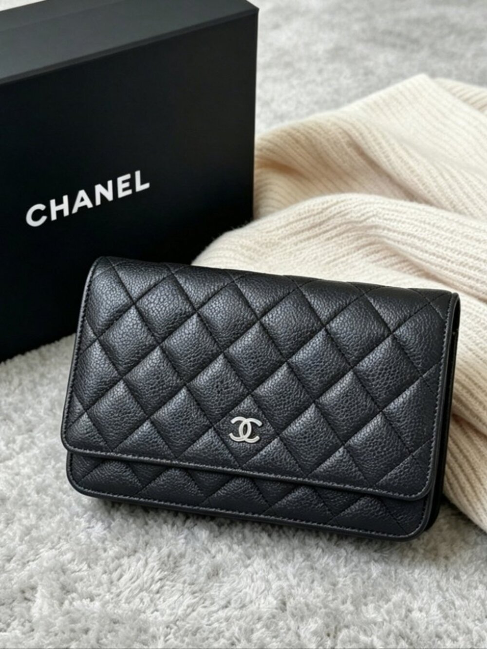 Chanel Wallet on Chain in Quilted